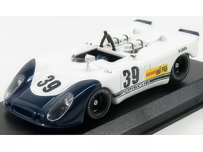 PORSCHE 908/02 SPIDER FLUNDER N 39 INTERSERIES NORISRING 1970 NIKI LAUDA WHITE BLUE/Best-Model 1/43ミニカー