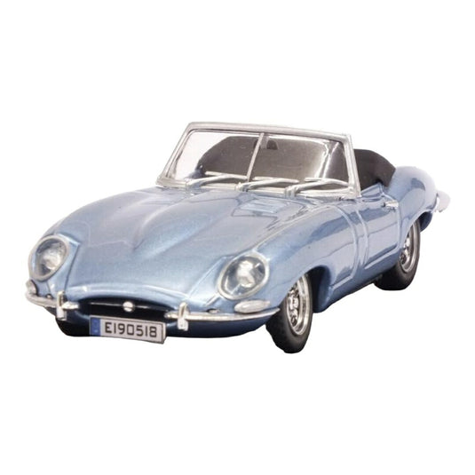 Jaguarジャガー Eタイプ スパイダー エレクトリック UK ロイヤルウェディング 2018 ハリー＆メーガン ブルー / BEST MODEL 1/43 ミニカー