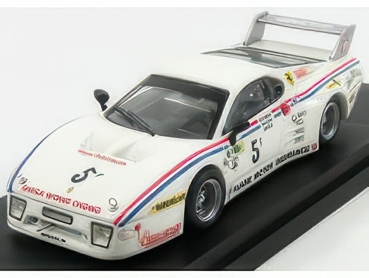 FERRARI 512 BB LM N 5 6h RELAY SILVERSTONE 1981 SALMON PHILIPS WHITE/Best-Model 1/43ミニカー
