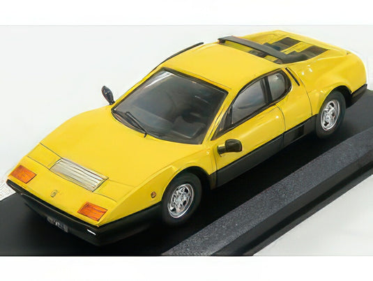 FERRARI 512BB 1976 YELLOW BLACK/Best-Model 1/43ミニカー