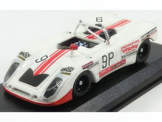 PORSCHE 908/02 フルンダー N 9 P 10位 1000km ニュルブルクリンク 1971 ヴィッキー カブラル ホワイト/ Best-Model 1/43 ミニカー