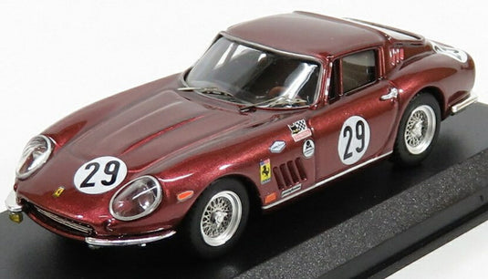 【予約】2026年発売予定FERRARI 275 GTB/4 #29 デイトナ24時間 1967 グティエレス/レバク レッド / Best-Model 1/43 ミニカー