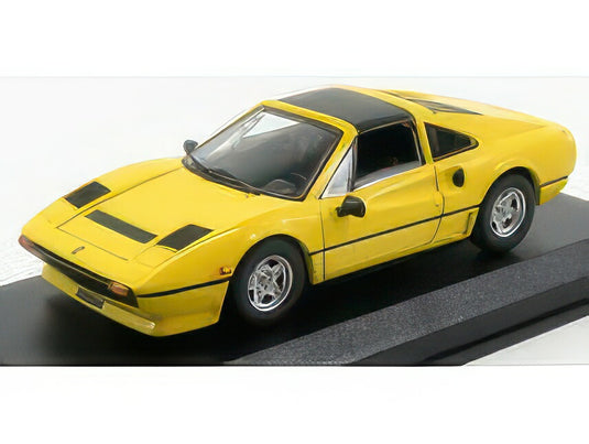 FERRARI 208 GTS ターボ スパイダー 1983 イエロー/ Best-Model 1/43 ミニカー