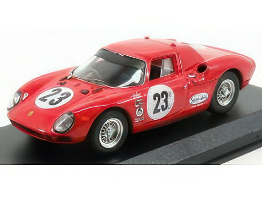 FERRARI 250LM COUPE N 23 24h DAYTONA 1966 KONIG CLARKE HURT RED/Best-Model 1/43ミニカー