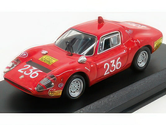 FIAT ABARTH OT1300 N 236 WINNER CLASS TARGA FLORIO 1970 GARUFI RED/Best-Model 1/43ミニカー