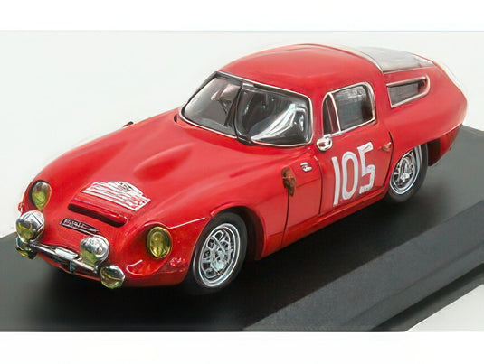ALFA ROMEO TZ1 N 105 2nd RALLY TOUR DE CORSE 1964 ROLLAND G.AUGIAS RED/Best-Model 1/43ミニカー