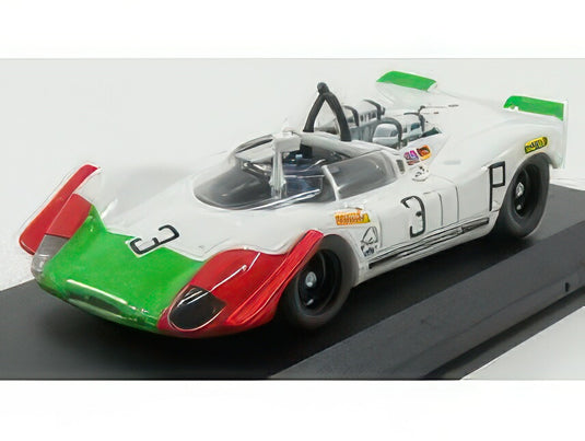 PORSCHE 908/02 N 3 3rd 1000km NURBURGRING 1969 ELFORD AHRE WHITE GREEN RED/Best-Model 1/43ミニカー