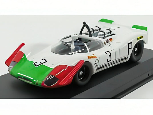 PORSCHE 908/02 N 3 1000km ニュルブルクリンク 1969 エルフォード アーレ ホワイト グリーン レッド/Best-Model 1/43ミニカー