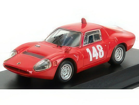 FIAT 1300OT ABARTH N 148 SWISS MOUNTAIN GP 1967 TONIE HEZEMANS RED/Best-Model 1/43ミニカー