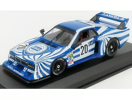LANCIA BETA MONTECARLO N 20 6h BRANDS HATCH 1980 E.CHEEVER M.ALBORETO BLUE WHITE/Best-Model 1/43ミニカー