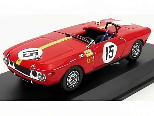 LANCIA FULVIA F&M SPIDER N 15 ムジェロGP 1969 サンドロ ムナーリ レッド/ Best-Model 1/43 ミニカー