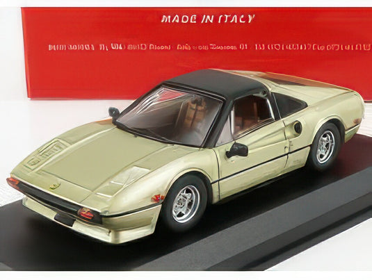 FERRARI 308 GTS SPIDER CLOSED USA VERSION 1978 PERSONAL CAR JAMES COBURN GOLD/Best-Model 1/43ミニカー