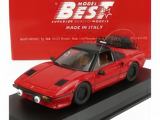 FERRARI 308 GTSi USA 1982 RALLY MISSION ARTIC CIRCLE CIRCOLO POLARE ARTICO 2021 RED/Best-Model 1/43ミニカー