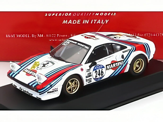 FERRARI 308 GTB N 246 RALLY TOUR DE CORSE HISTORIQUE 2012 J.J.アギーナ J.ルパート ホワイト ブルー レッド/Best-Model 1/43ミニカー