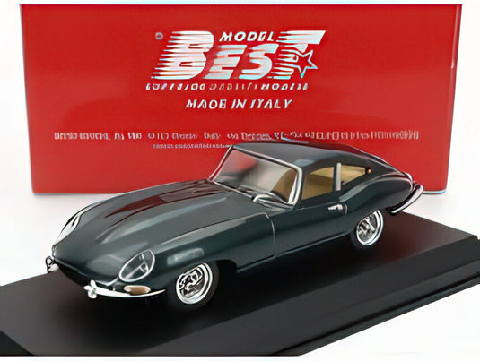 JAGUAR  ETYPE COUPE 1962  GREEN/Best-Model 1/43ミニカー