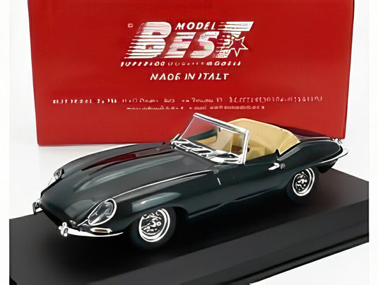 JAGUAR E Type スパイダー 1962 グリーン / Best-Model 1/43 ミニカー