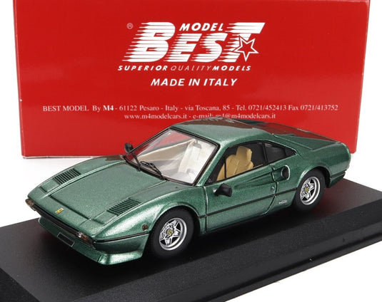 FERRARIフェラーリ 308 GTB 1980 グリーン / Best-Model 1/43 ミニカー