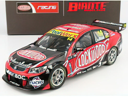 HOLDEN - VF COMMODORE V8 TEAM LOCKWOOD RACING N 14 SUPERCARS V8SC CHAMPIOSHIP SEASON 2014 F.COULTHARD - RED BLACK/BIANTE MODEL CARS 1/18ミニカー