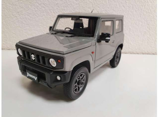 2018 Suzuki Jimny JB64 LHD ダイキャストシリーズ 開閉パーツ付き ミディアムグレー/BM Creations 1/18ミニカー 999台限定