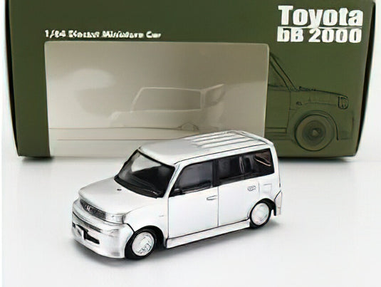 TOYOTA - bB 2000 - SILVER/BM CREATIONS 1/64ミニカー