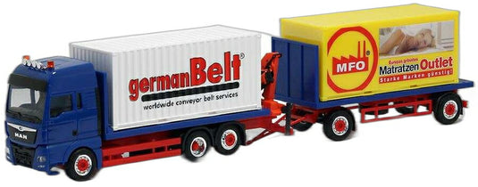 MAN TGX XXL コンビ Palfinger ローディングクレーン/ Herpa 1/87  模型 ミニカー