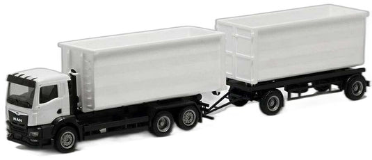 MAN TGS NN U-Boxx ロールオフトラフ/ Herpa 1/87  模型 ミニカー