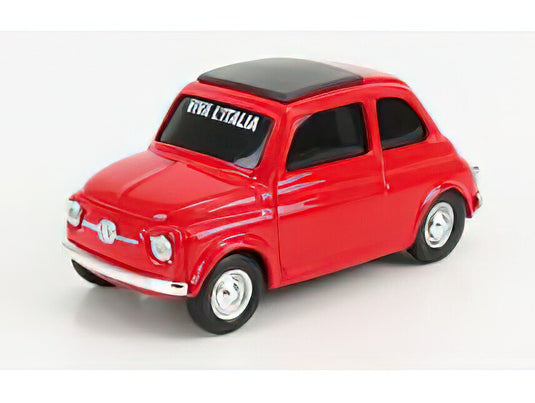 FIAT 500 1965 VIVA L'ITALIA 150th ANNIVERSARIO ITALIA 1861 2011 RED/BRUMM 1/43ミニカー
