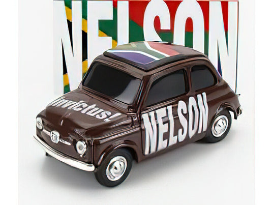 FIAT 500 NELSON INVICTUS! BROWN/BRUMM 1/43ミニカー