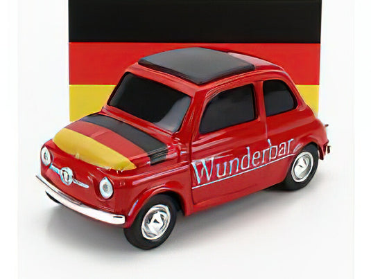 FIAT 500 GERMANIA Wunderbar! Brummbarchen! RED/BRUMM 1/43ミニカー
