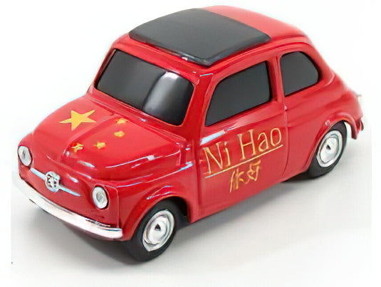FIAT 500 BRUMS CINA NI HAO 2018 RED/BRUMM 1/43ミニカー