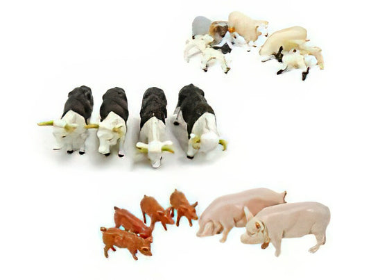ACCESSORIES - SET 17X ANIMALS - ANIMALI - VARIOUS/ BRITAINS 1/32  模型