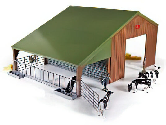 ACCESSORIES - FARM BUILDING - DIORAMA STALLA CON ANIMALI - VARIOUS/ BRITAINS 1/32  模型