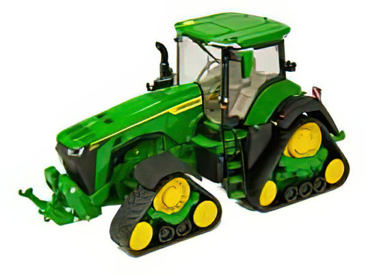 JOHN DEERE - 8RX 410 TRACTOR CINGOLATO 2018 - GREEN YELLOW/ BRITAINS 1/32 トラクタ 模型