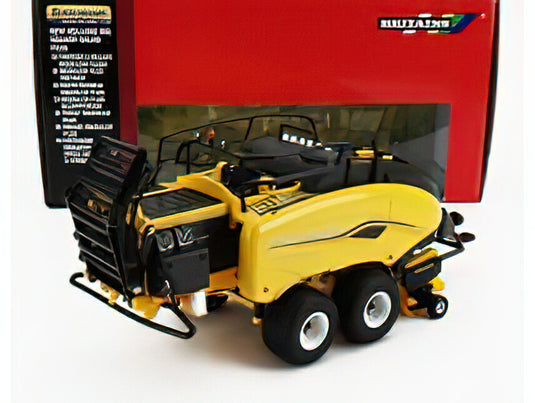 NEW HOLLAND - TRAILER BIG SQUARE BALER PLUS - YELLOW BLACK/ BRITAINS 1/32 トレーラー 模型