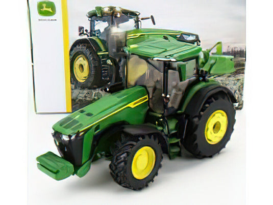 JOHN DEERE - 8R 370 TRACTOR 2020 - GREEN YELLOW/ BRITAINS 1/32 トラクタ 模型