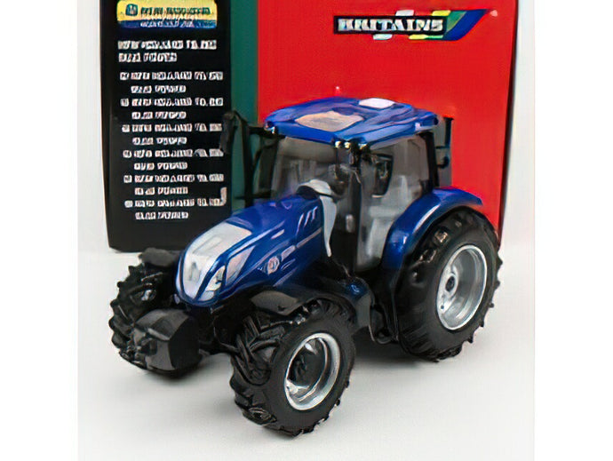 NEW HOLLAND - T6.180 TRACTOR BLUE POWER 2018 - BLUE/ BRITAINS 1/32 トラクタ 模型