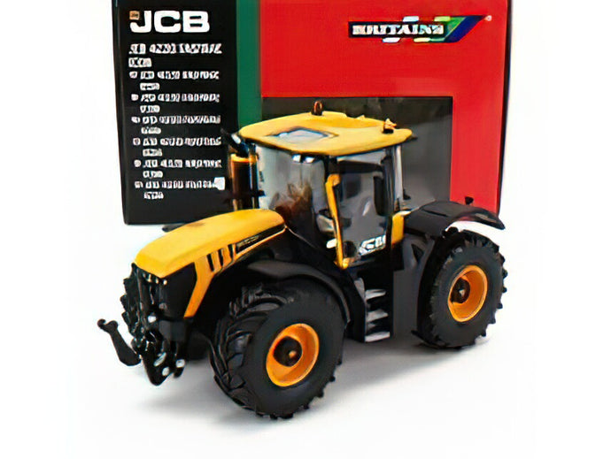 JCB - 4220 FASTRAC ICON TRACTOR 2020 - YELLOW BLACK/ BRITAINS 1/32 トラクタ 模型