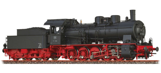 HOゲージ 鉄道模型 車両 Brawa ブラワ DB Class 57.10 蒸気機関車 Era III Sound Motorola AC
