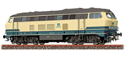 HOゲージ 鉄道模型 Brawa DB Class 216 ディーゼル機関車 Era IV サウンド DCC DC