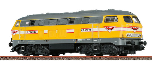 HOゲージ 鉄道模型 Brawa Wiebe BR 216 ディーゼル機関車 Era VI AC Motorola/Marklin
