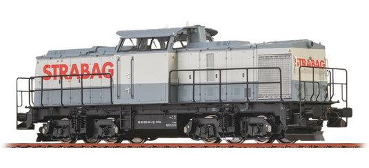 HOゲージ 鉄道模型 Brawa STRABAG BR 203 ディーゼル機関車 Era VI Sound AC Motorola/Maerklin
