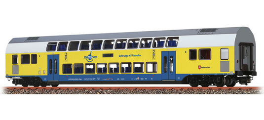 HOゲージ 鉄道模型 Brawa Metronom RE 3 Hamburg Hbf 2等中間客車 Era VI AC Function-Decoder