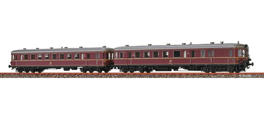 HOゲージ 鉄道模型 Brawa DB ディーゼル動車 Class 660・トレーラーカー 945 Era IV サウンド付 DC DCC