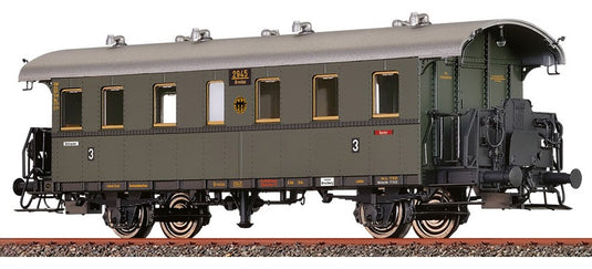HOゲージ 鉄道模型 Brawa ブラワ DRG Cidel-24 標準支線客車 Era II DC