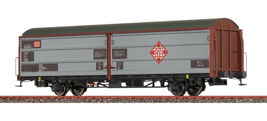 HOゲージ 鉄道模型貨車 Brawa DB AG Covered freight wagon Hbills-x 299 Telefunken Era VI DC