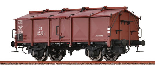 HOゲージ 鉄道模型 Brawa Folding lid car Uk-v-25 of the DB Epoch III DC