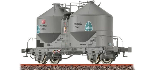 HOゲージ 鉄道模型 Brawa DB AG Ucs 909 Quartzwerke Dust container wagon Era VI DC
