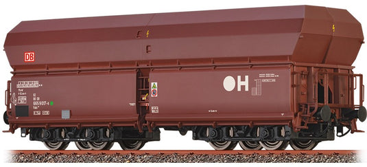 HOゲージ 鉄道模型 Brawa Bulk freight wagon Fals 186 of DB AG Era V DC