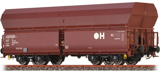 HOゲージ 鉄道模型 Brawa Bulk freight wagon Fals 186 of DB AG Era VI DC