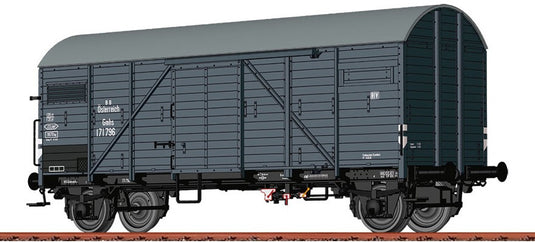 HOゲージ 鉄道模型貨車 Brawa BBAE Covered freight wagon Gmhs Era III DC